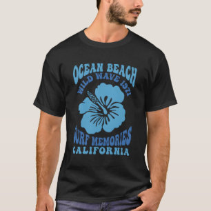 Camiseta Ocean Beach Wild Wave 1971 Memórias de Surfs