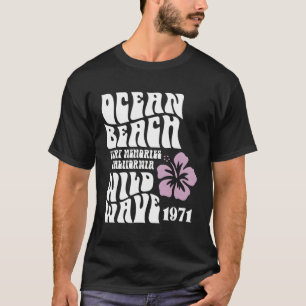 Camiseta Ocean Beach Wild Wave Memories California Sie