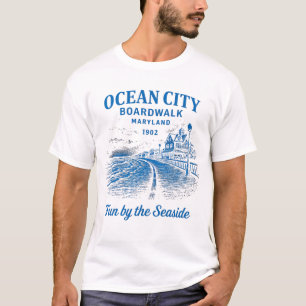 Camiseta Ocean City Broadwalk