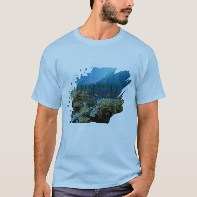 Camiseta Ocean Depth – The Beauty Beneath the Surface  (Frente)