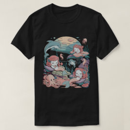 Camiseta Ocean Fantasy Mermaid Graphic