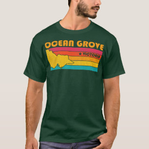 Camiseta Ocean Grove Victoria Vintage aflita Souvenir