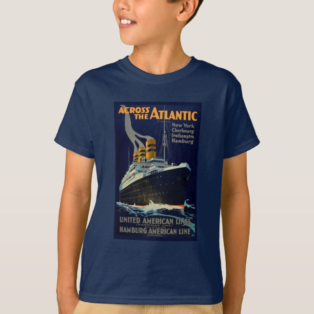 CAMISETA OCEAN LINER EUROPE AMÉRICA (Frente)