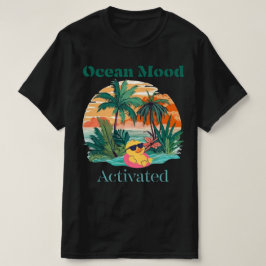 Camiseta Ocean Mood Activated – Vibrações de Verão