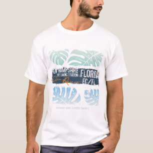 Camiseta Ocean Rescue - Florida & Hampshire Lifeguard