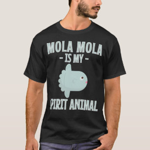 Camiseta Ocean Sunfish Mola Mola É Meu Animal Espírito