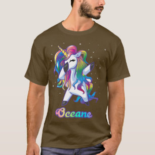 Camiseta OCEANE Unicorn Oferece Presentes Para Garotas De A