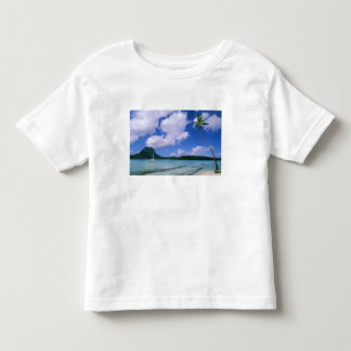 Camiseta Oceânia, Polinésia Francesa, Taiti. Vista de