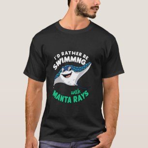 Camiseta Oceanic Manta Ray majestoso Beleza Oceânica