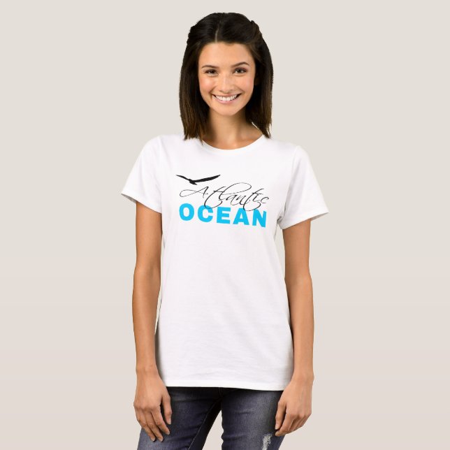 Camiseta Oceano Atlântico (Frente Completa)