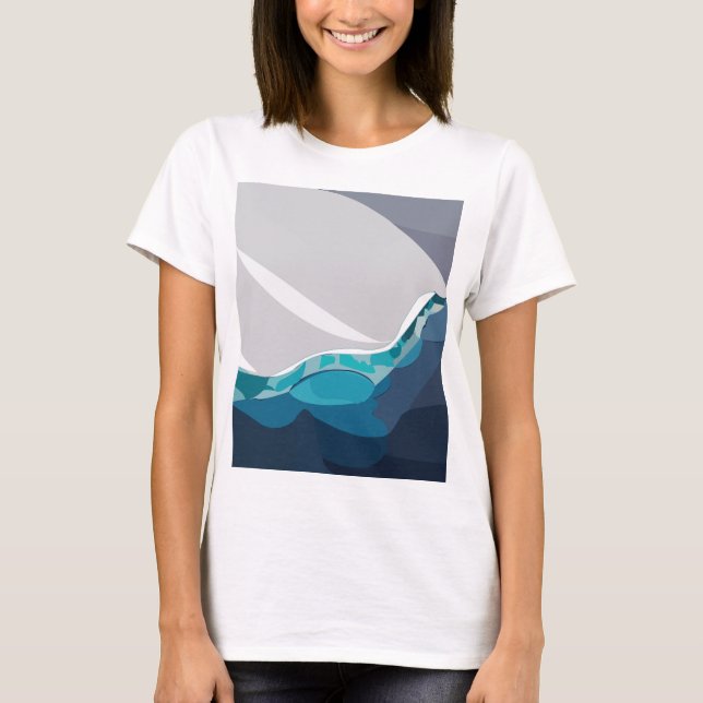 Camiseta Oceano de Iceberg (Frente)