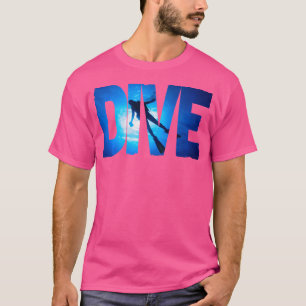 Camiseta Oceano Índico de Águas Submarinas Scuba