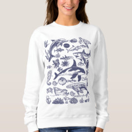 Camiseta Oceano Maravilhas - Vintage Sea Life