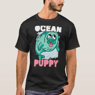 Camiseta Oceano Puppy Selo Whisperer Animal Marine Biologis