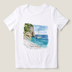 Camiseta Oceano Riviera Francês do Paraíso