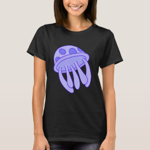 Camiseta Oceano Subaquático Água-viva Água-viva 8