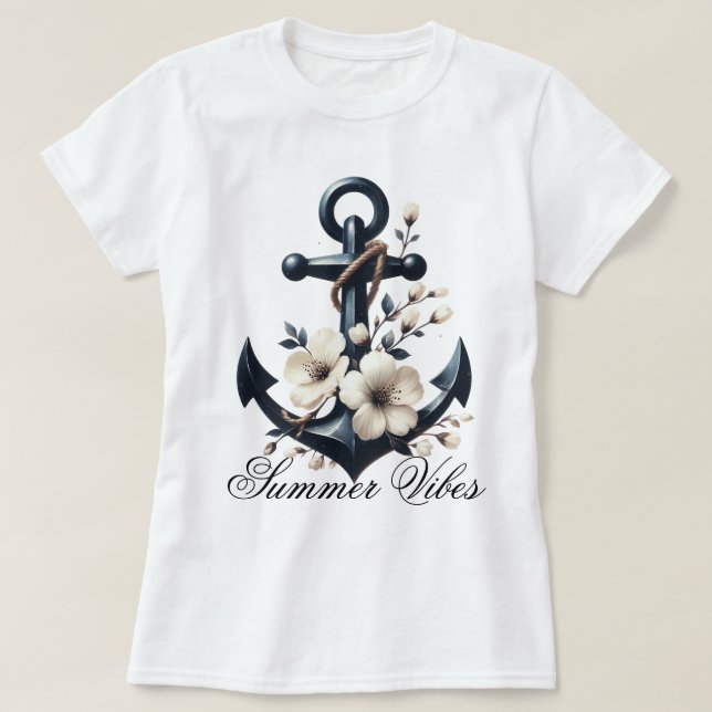 Camiseta Oceano Vibes (Frente do Design)