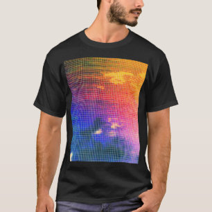 Camiseta Oceanografia Aérea De Streetwear Impressa Fotograf
