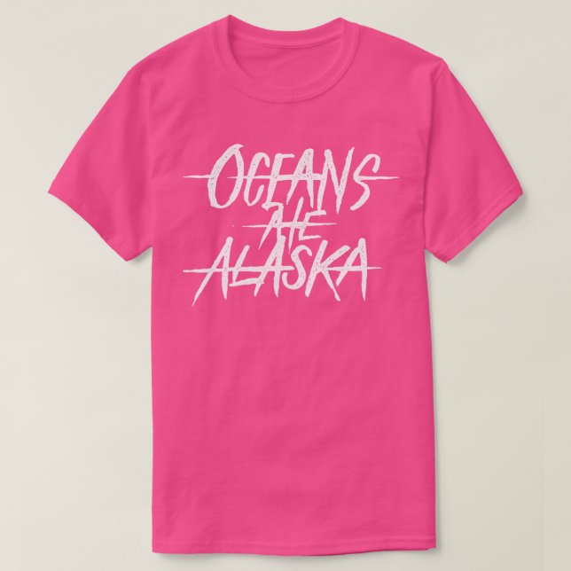 Camiseta Oceanos Ate Alaska 4 TSirt (Frente do Design)