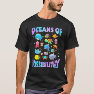 Camiseta Oceanos Cólitos De Possibilidades De Leitura Cr