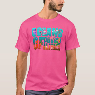 Camiseta Oceanos De Possibilidades De Leitura De Verão