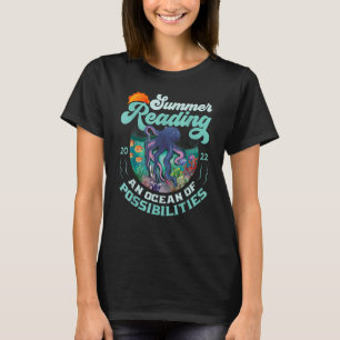 Camiseta Oceanos de Possibilidades Octop Do Prêmio Leitura