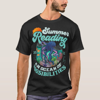 Camiseta Oceanos de Possibilidades Ocupação do Prêmio Leitu