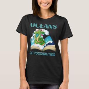 Camiseta Oceanos De Possibilidades Sea Animal Cobra Summer