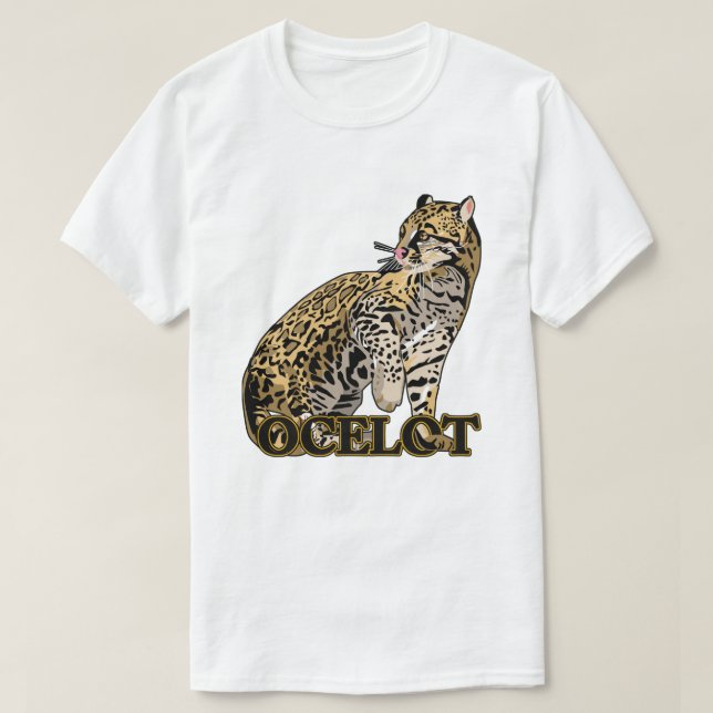 Camiseta Ocelot (Frente do Design)