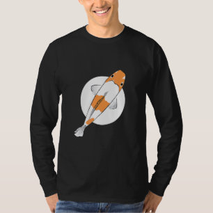 Camiseta Ochiba Koi Fish Brocadeado Nishikigoi Pond Amur