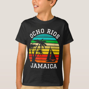Camiseta Ocho Rios Jamaica Correspondendo Férias Familiares
