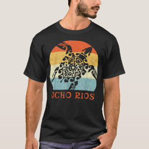 Camiseta Ocho Rios Jamaica Vintage Retro Throwback Férias
