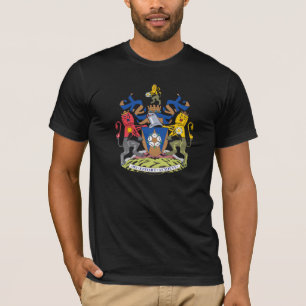 Camiseta Ocidental - brasão de yorkshire