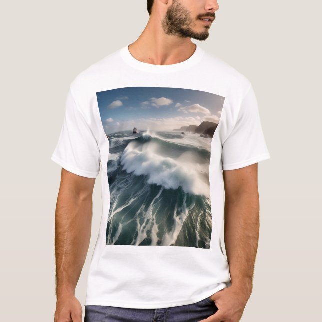 CAMISETA OCIEANIC STORM (Frente)