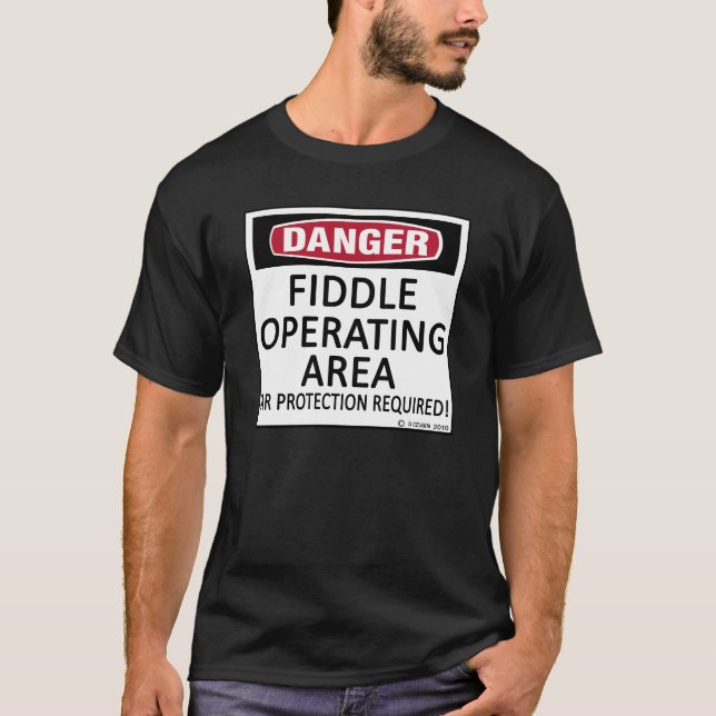 Camiseta Ocioso da área operacional (Frente)
