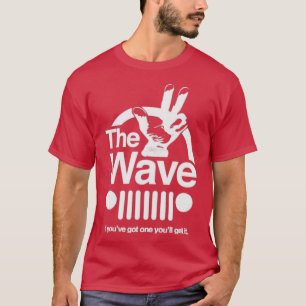 Camiseta OCódigoSecretoWaveParaForaEstradaSólido