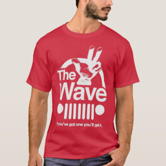 Camiseta OCódigoSecretoWaveParaForaEstradaSólido