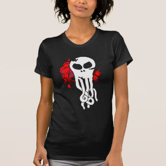 Camiseta Octo - crânio vermelho