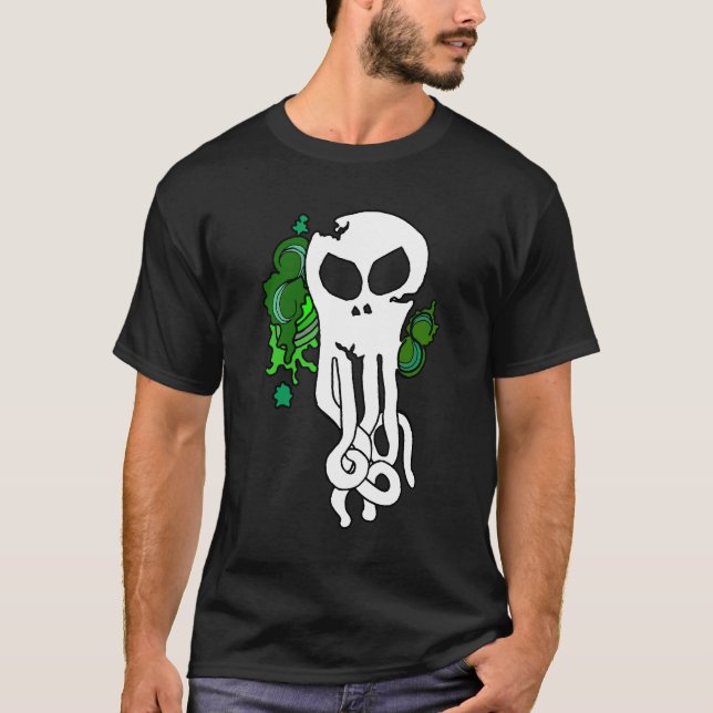 Camiseta Octo esverdeado (Frente)