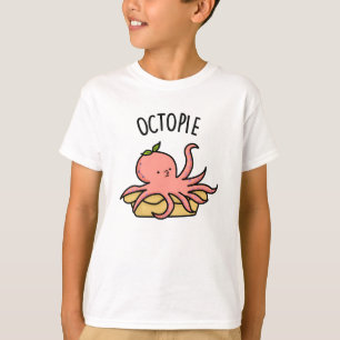 Camiseta Octo-pie Engraçado Octopus Pie Pun