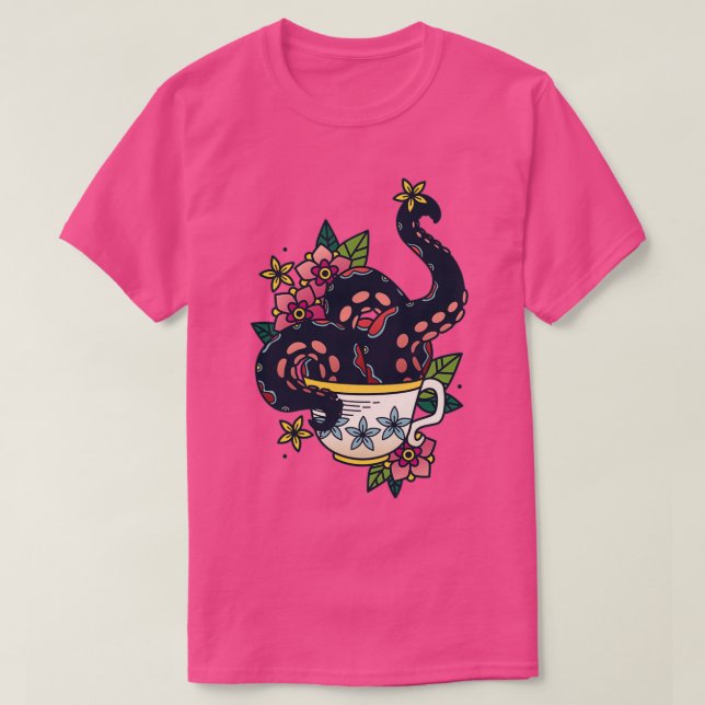 Camiseta Octocopo (Frente do Design)