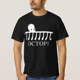 Camiseta Octopi - Engraçado Pi Octopus Math