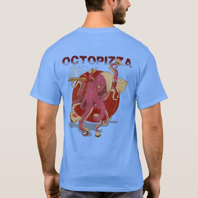 Camiseta Octopizza (Verso)
