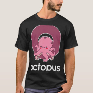 Camiseta Octopus Alphabet Tentacle Squid