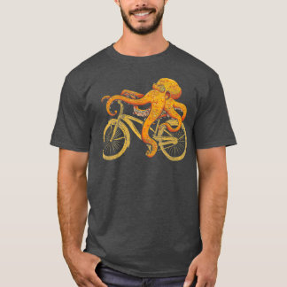Camiseta Octopus Ande Bicicleta