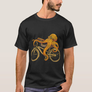 Camiseta Octopus Ande Bicicleta