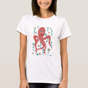 Camiseta Octopus Animal do Mar Submarino Vida no Mar Kraken