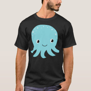 Camiseta Octopus Azul Infantil