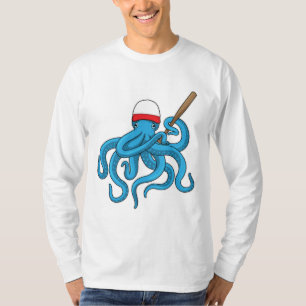 Camiseta Octopus Baco-beisebol