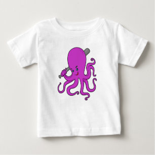 Camiseta Octopus Baseball Baco